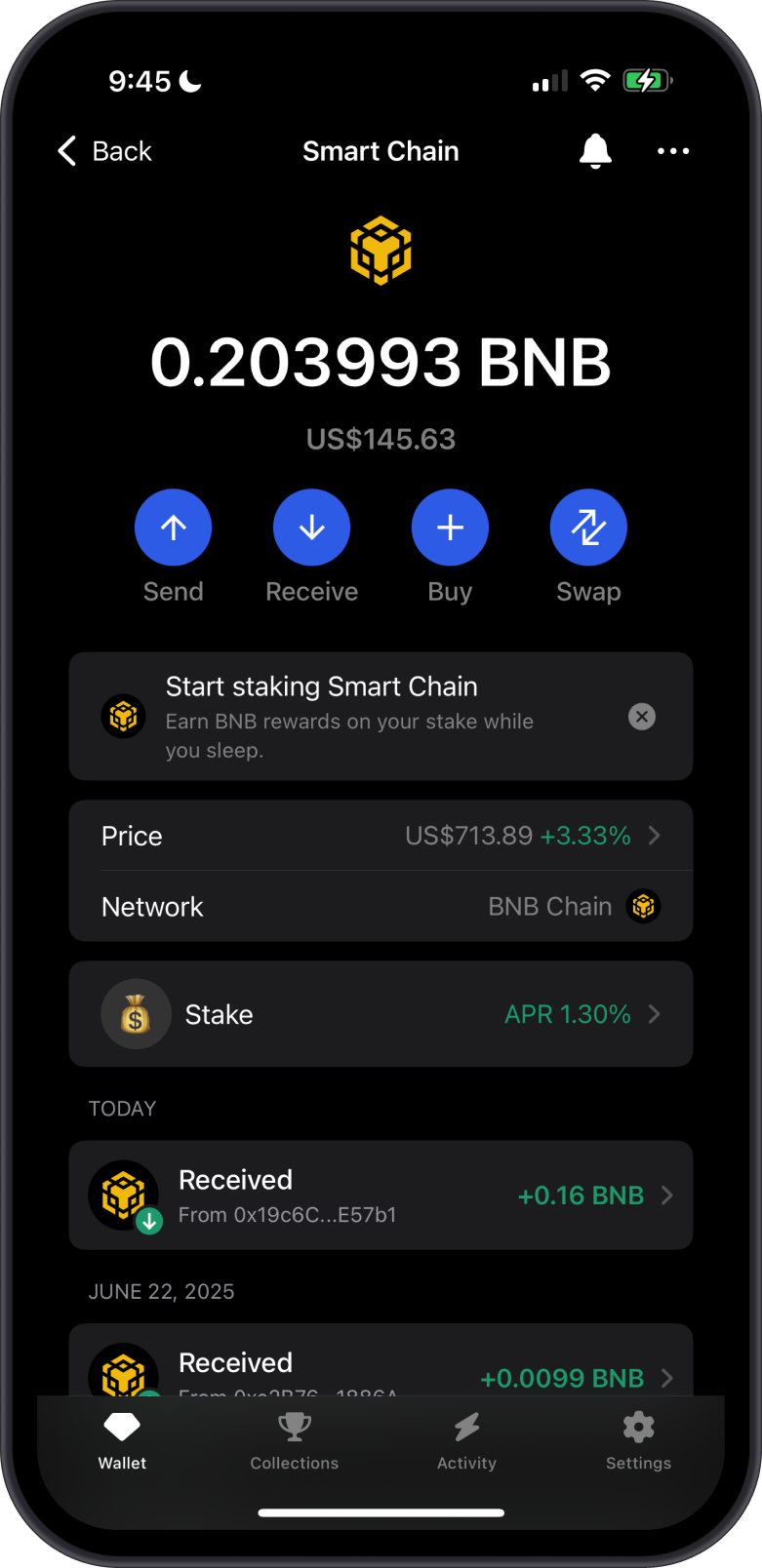 Mobile App Interface